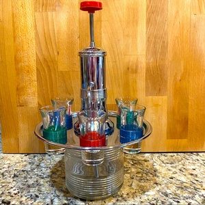 Vintage Liquor Caddy